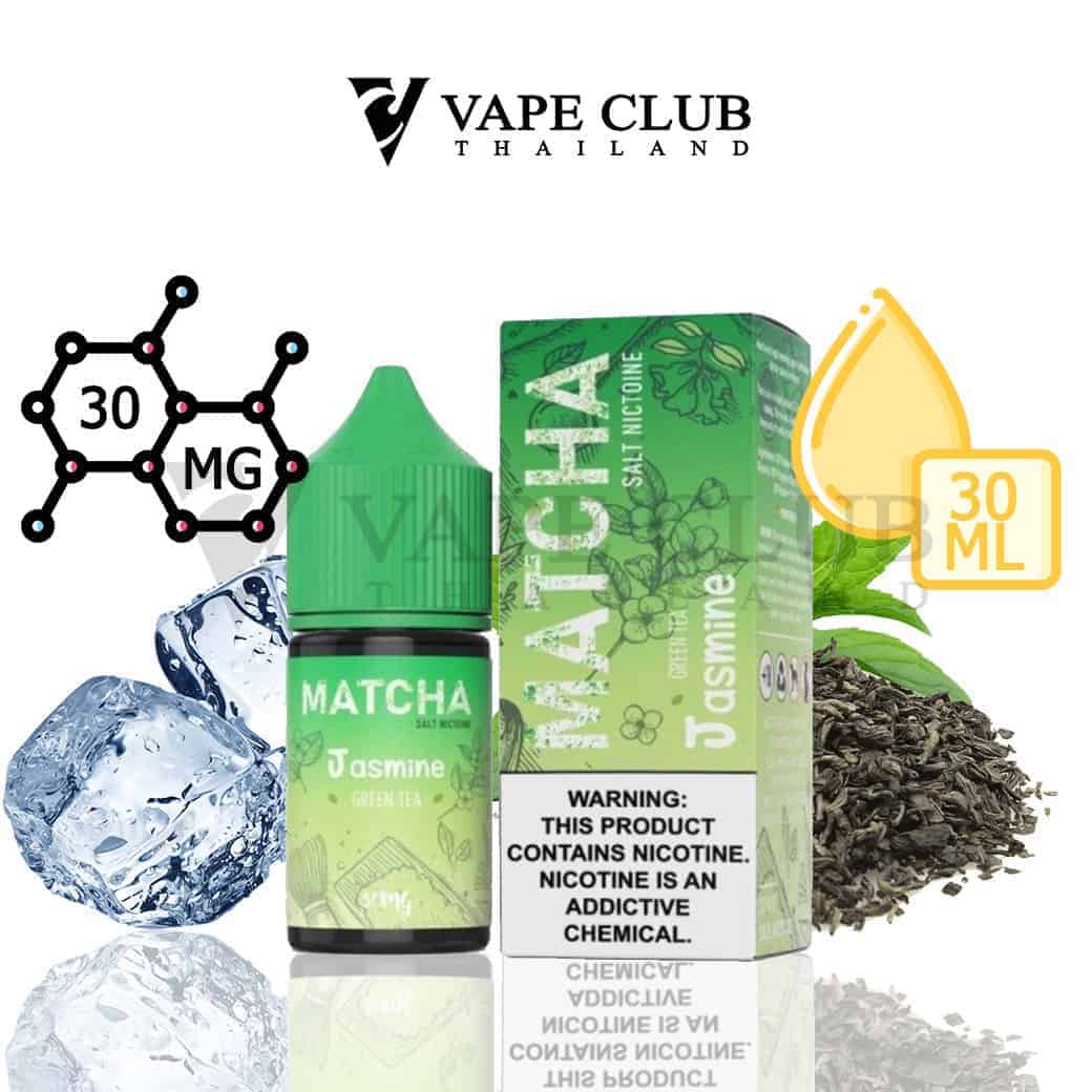 น้ำยา Matcha Saltnic – Jasmine Green Tea N30