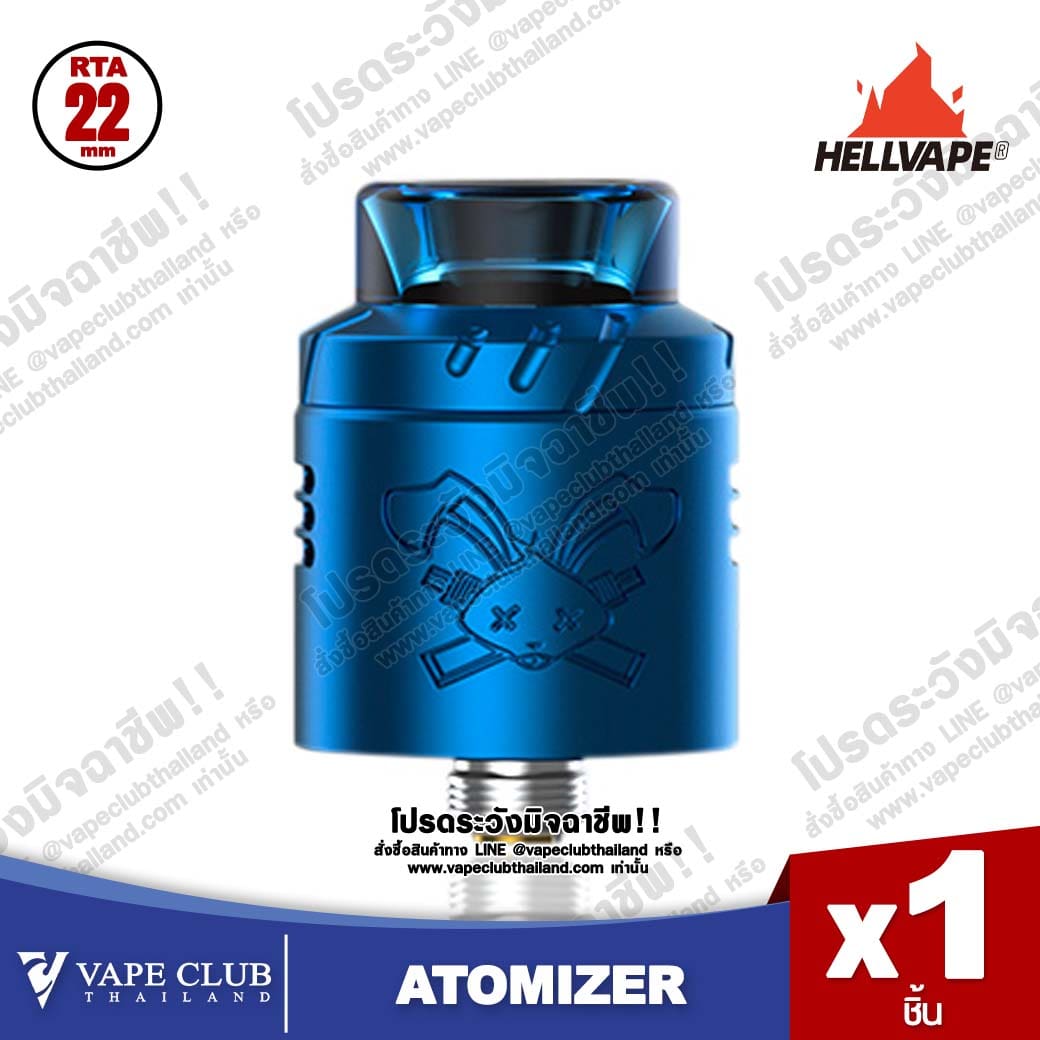 Hellvape Dead Rabbit Solo RDA 22MM Blue