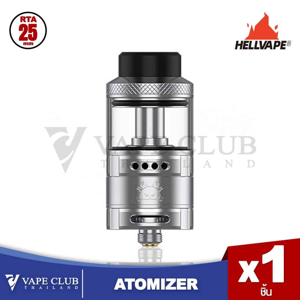 Hellvape Fat Rabbit Solo RTA 25MM Stainless Steel