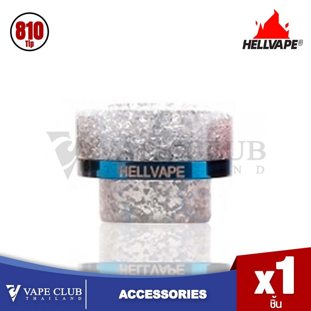 Hellvape Passage AG 810 Drip Tip silver 1