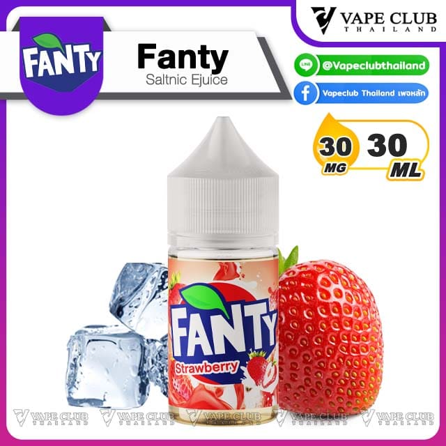 Fanty Saltnic - Strawberry N30