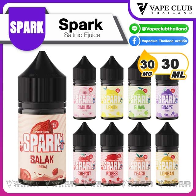 น้ำยา Spark SODA Saltnic N30