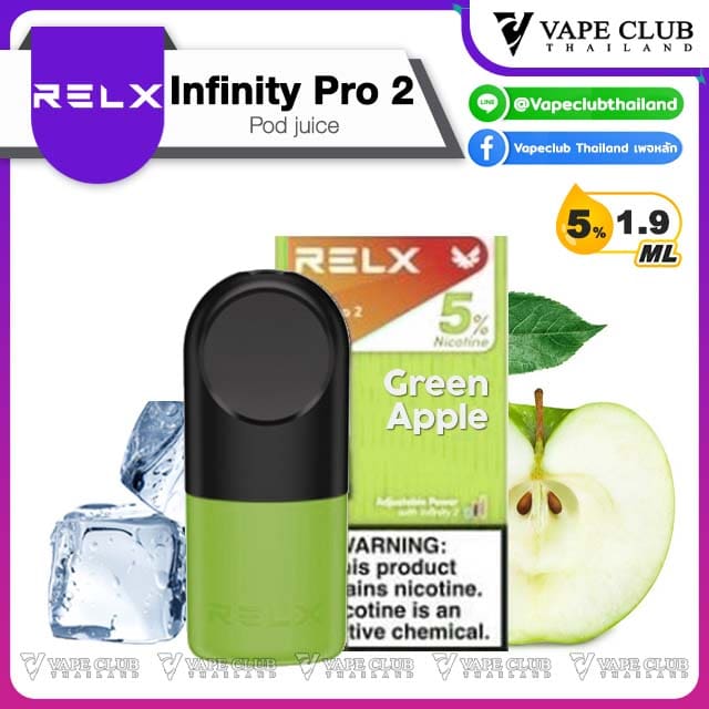 Infinity Pod Juice Green Apple Nic