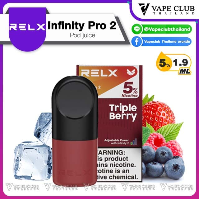 Infinity Pod Juice Triple Berry Nic
