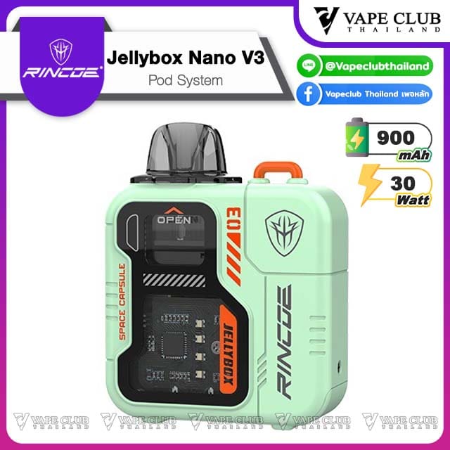 Rincoe JellyBox Nano Pod kit green
