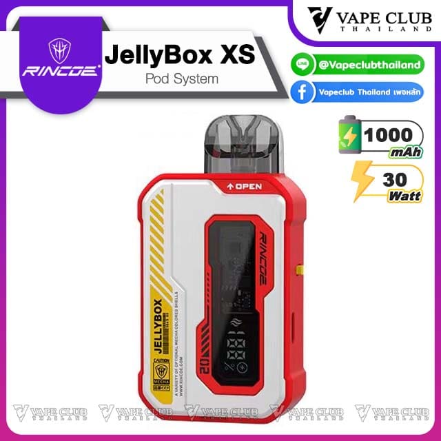 Rincoe JellyBox XS Pod Kit red