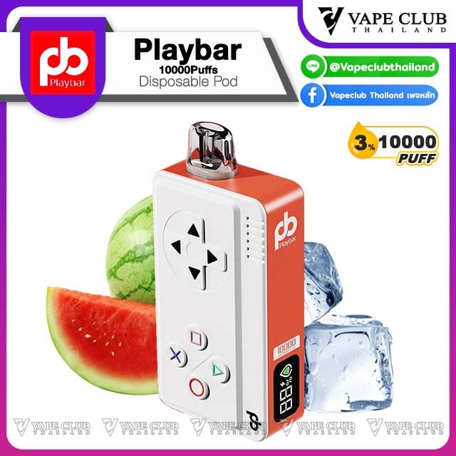 Playbar Puffs Disposable pod watermelon