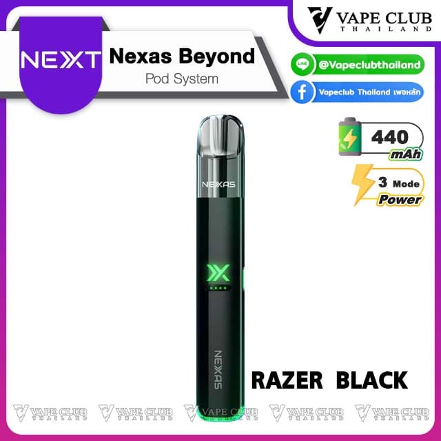 Nexas Beyond Pod Kit Razer Black