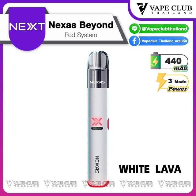 Nexas Beyond Pod Kit White Lava