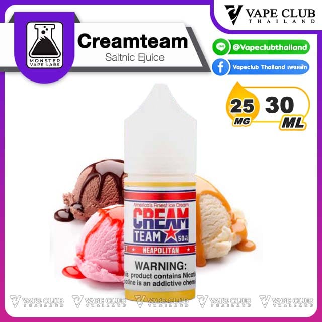Creamteam Saltnic NEAPOLITAN n