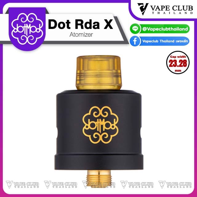 Dot RdaX black