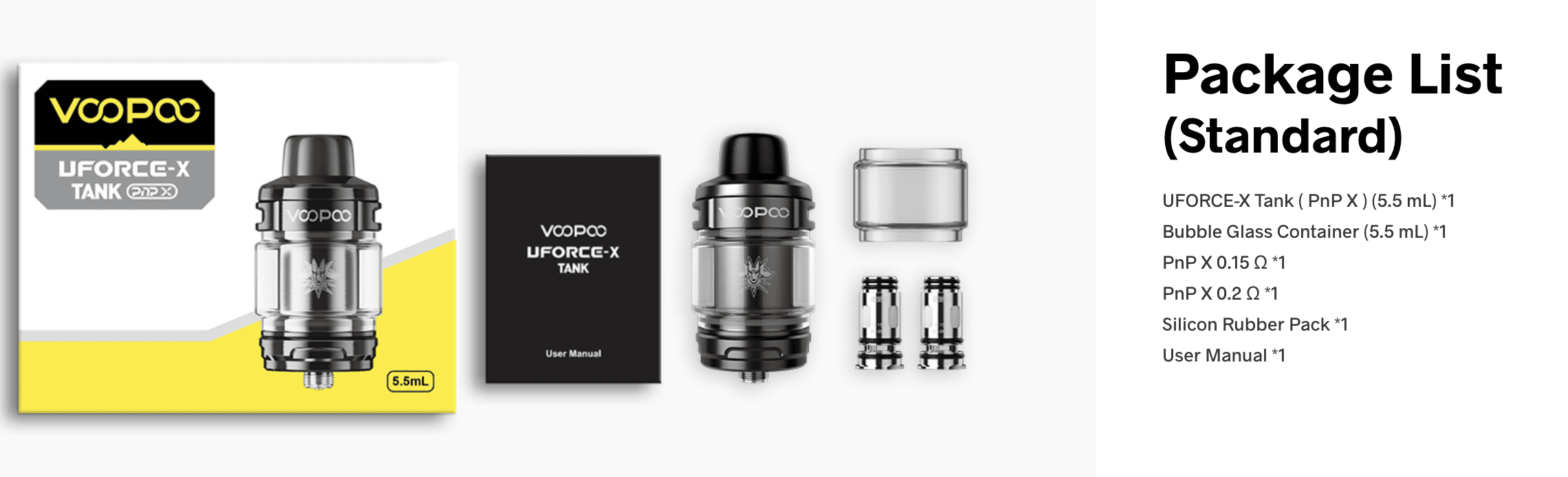 Voopoo UFORCE X Tank