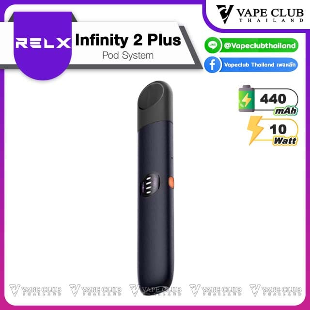 Relx Infinity Plus Pod Kit Black Sapphire