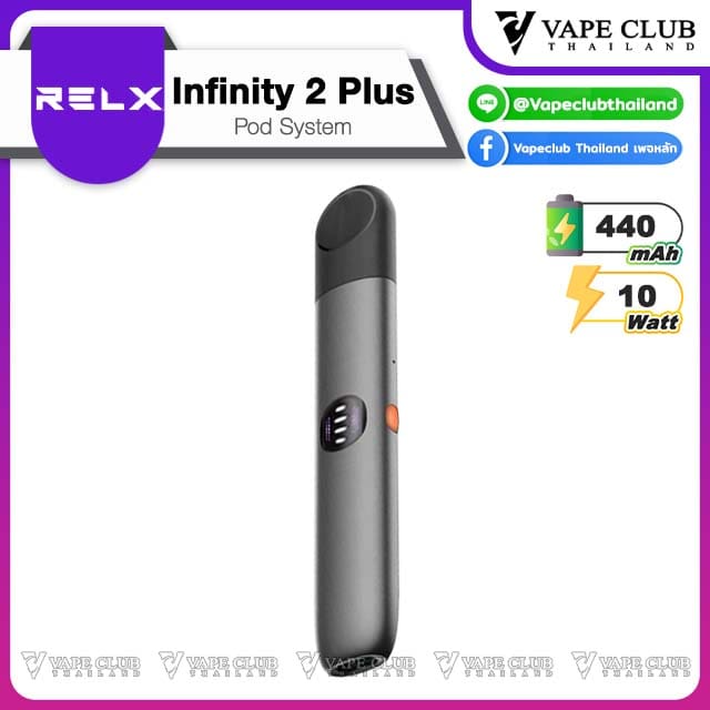 Relx Infinity Plus Pod Kit Dark Asteroid