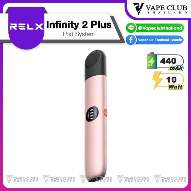 Relx Infinity Plus Pod Kit Rose Gold
