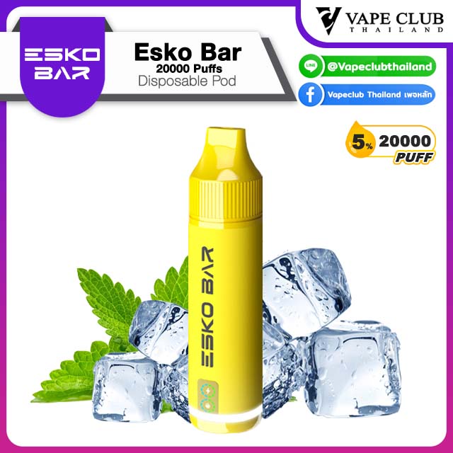 Esko Bar Puffs Disposable Pod Extra Menthol Nic %
