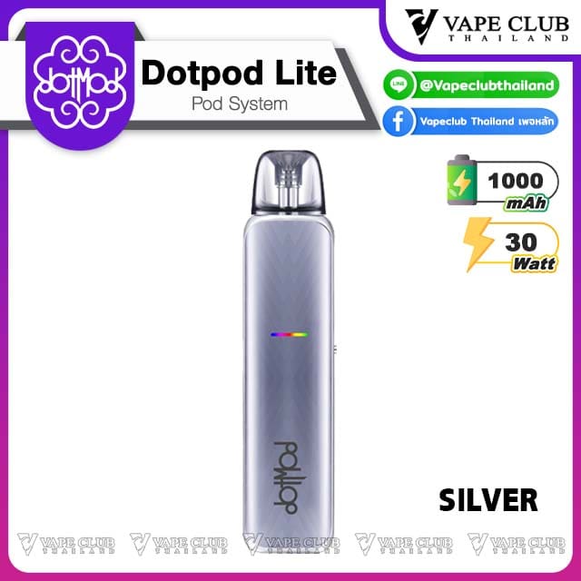 Dotmod Dotpod Lite Pod Kit Silver