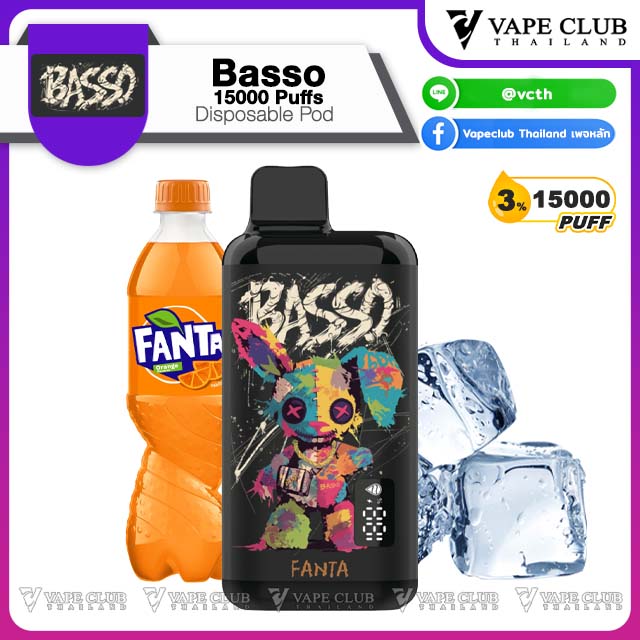 Basso Puffs Disposable Pod Fanta