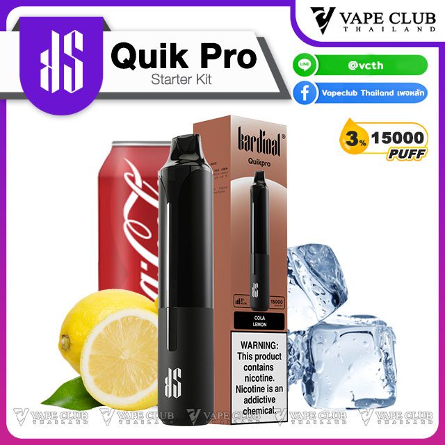 quik pro Starter kit Cola Lemon