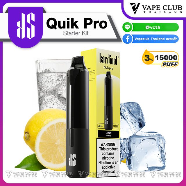 quik pro Starter kit Lemon Soda