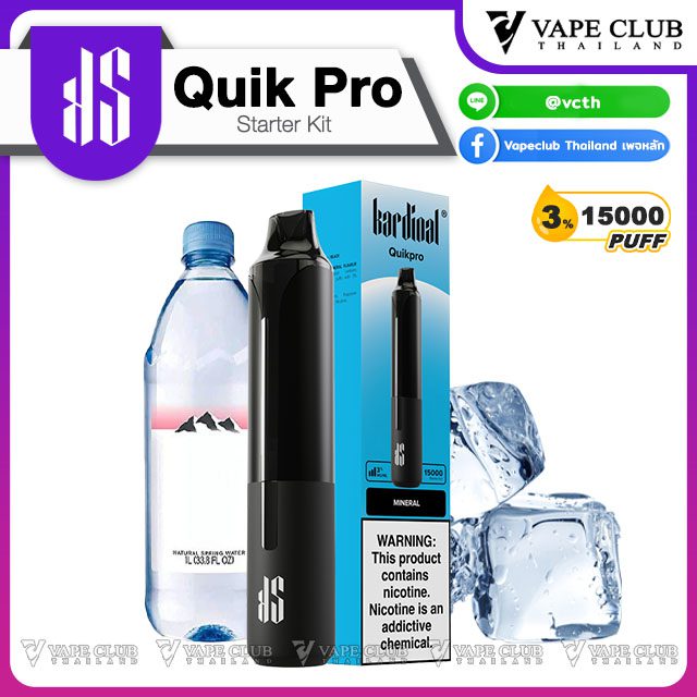 quik pro Starter kit Mineral water