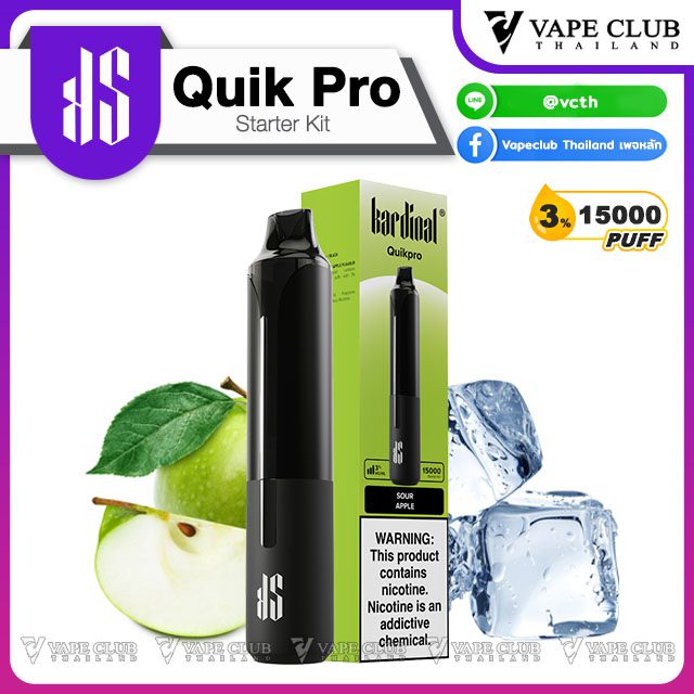 quik pro Starter kit Sour Apple