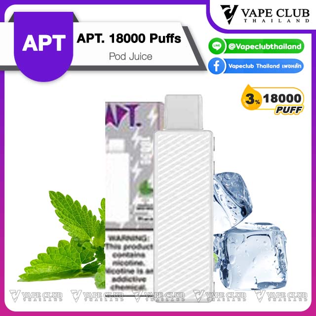 APT Puffs Pod Juice Doublemint