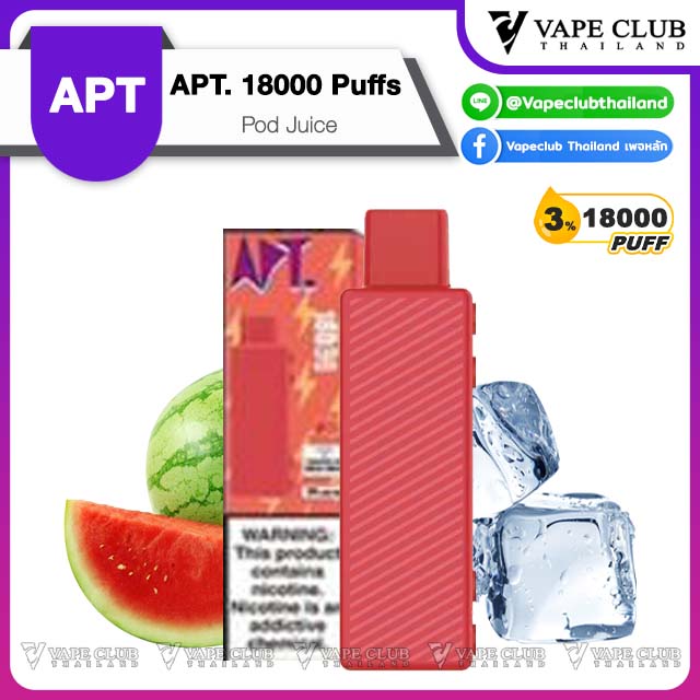 APT Puffs Pod Juice Watermelon