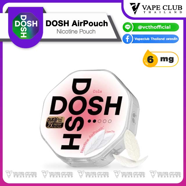 DOSH AirPouch Nicotine Pouch Cola Nic