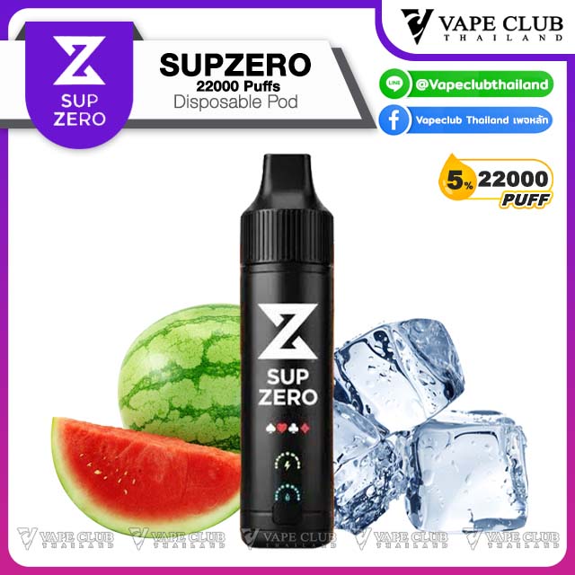 SUP ZERO Puffs Disposable Pod Watermelon N %
